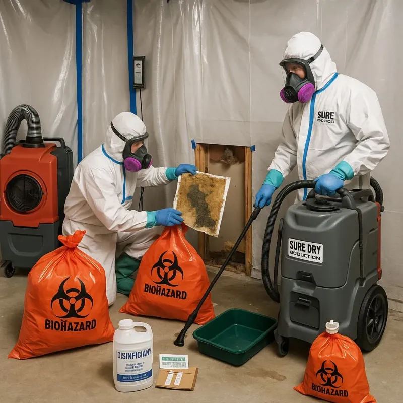 Contaminated Water Handling Protocols process in Upper Brookville, NY